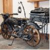 Кованый мангал «Железный конь грильцикл» – купить мангал в виде мотоцикла с грилем с доставкой по РБ и РФ