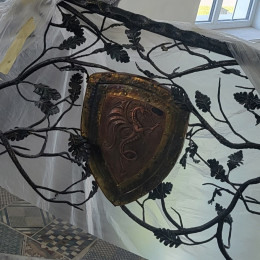 Перила «Дуб и щит»