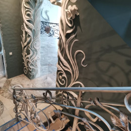 Перила «Старый замок»