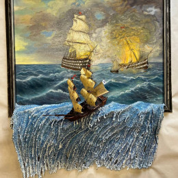 Картина «Огненный шторм»