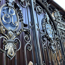 Кованые ворота "Классика"