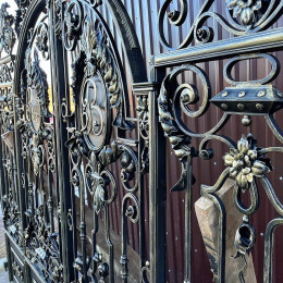 Кованые ворота "Классика"