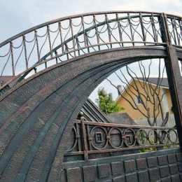 Кованые ворота "Санкт-Петербург"