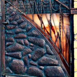 Кованые ворота "Санкт-Петербург"